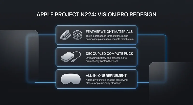 Apple's Next Vision Pro Redesign Leaked: 4 Radical New Shapes (Including Meta-Style Glasses)