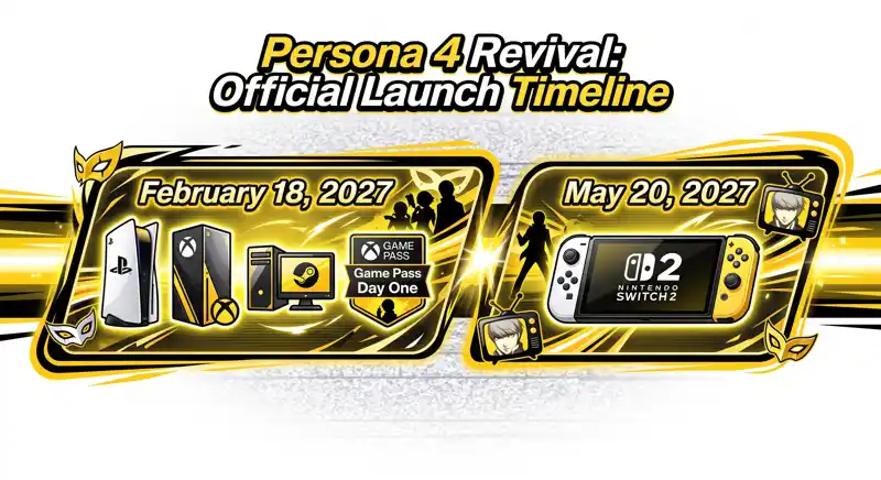 Persona 4 Revival is Officially Coming to Switch 2: Release Date & Next-Gen Upgrades Revealed!