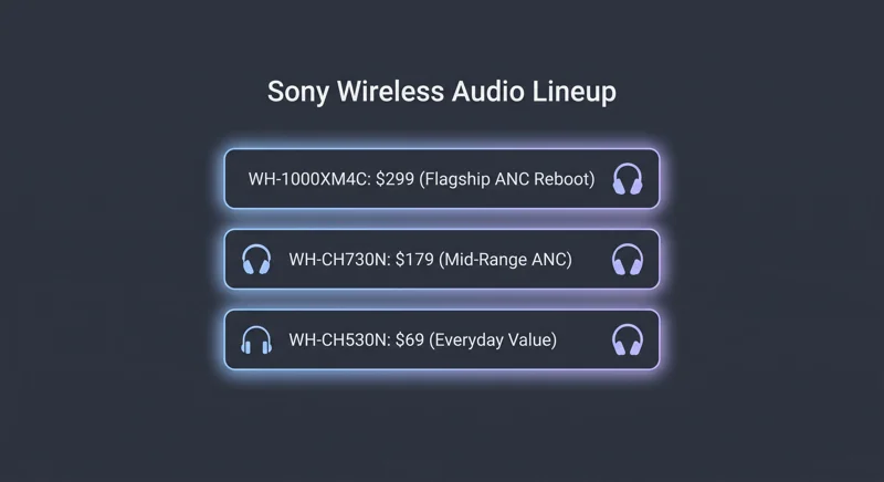 The Legend Returns: Sony Reboots Its Iconic WH-1000XM4 for Just $299 With Modern Upgrades!