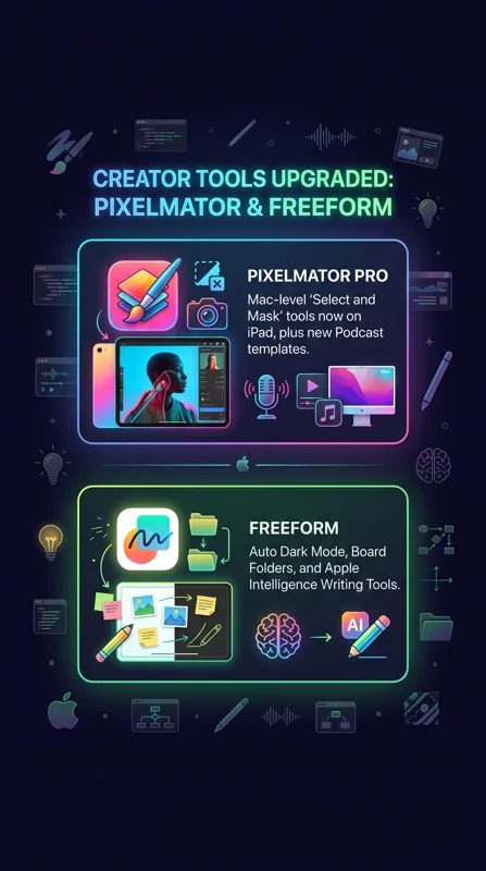 Apple Just Supercharged Pages, Keynote, and Pixelmator Pro: Here Are the Game-Changing New Features! - تفاصيل إضافية