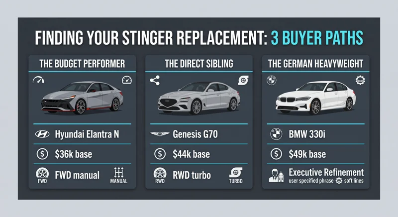 Miss the Kia Stinger? 7 Thrilling Sporty Cars to Buy Instead - تفاصيل إضافية