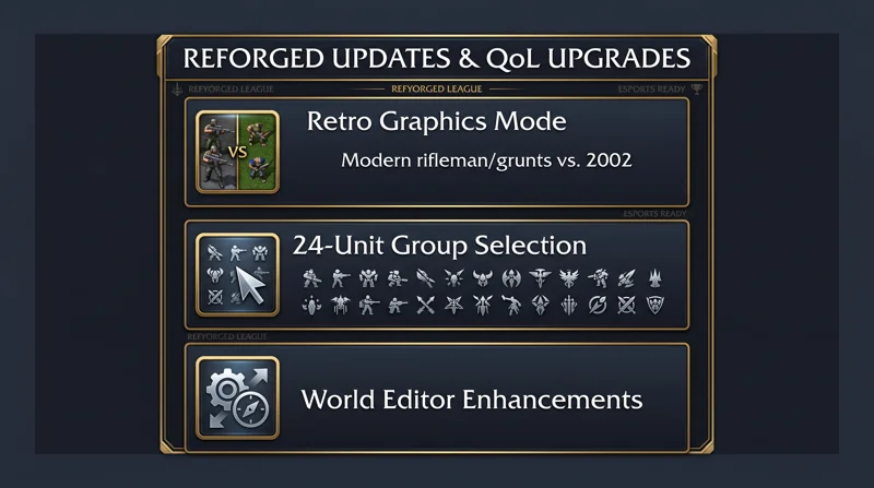 Surprise! Warcraft 3 Reforged Drops a Massive 30-Hour Campaign and Graphics Overhaul Today - تفاصيل إضافية