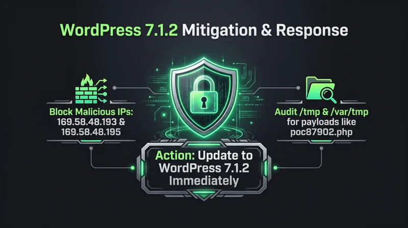 Critical WordPress RCE Vulnerability Actively Exploited: Why You Must Update to 7.1.2 Immediately - تفاصيل إضافية