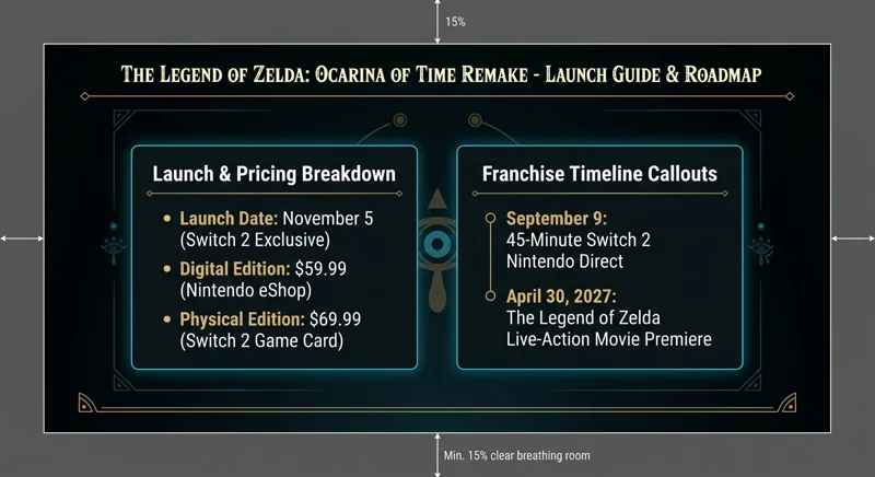 Nintendo Confirms The Legend of Zelda: Ocarina of Time Remake Hits Switch 2 This November—With a Dedicated Jump Button - تفاصيل إضافية