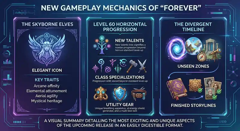 Blizzard Unveils 'World of Warcraft Forever': The Ultimate Classic+ Experience Arrives in 6 Weeks - تفاصيل إضافية