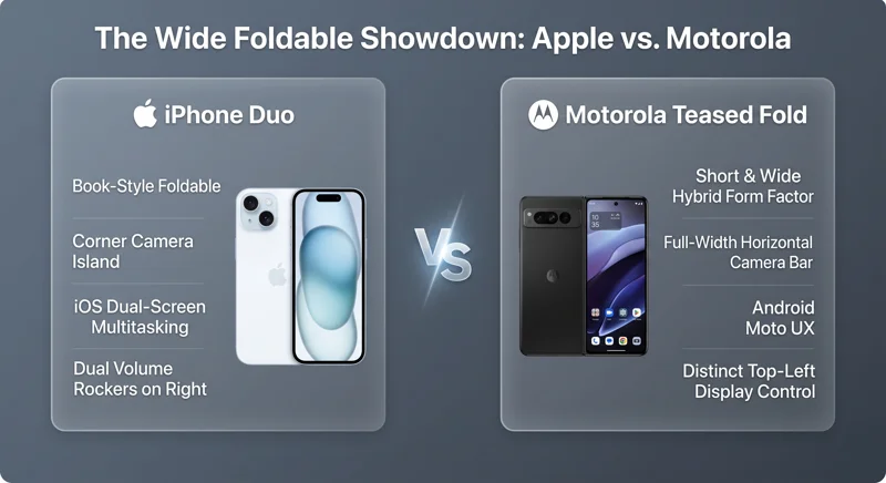 Forget the iPhone Duo: Motorola Just Teased a 'Wide' Razr Fold as Its Next Major Move - تفاصيل إضافية