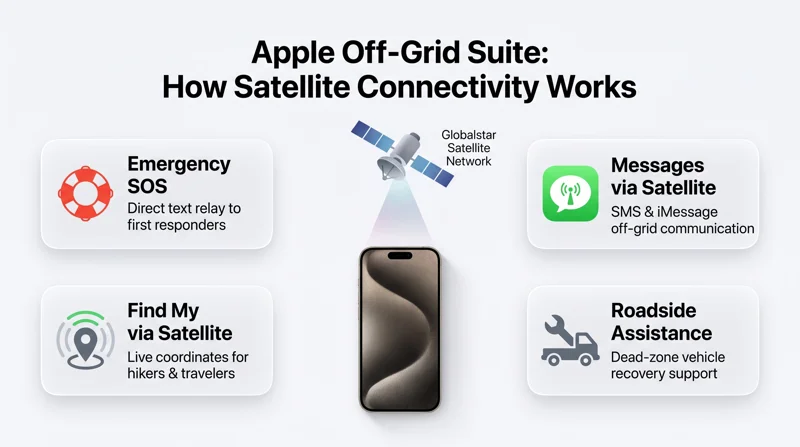 Still Not Charging: Apple Extends Free Satellite SOS for iPhone 14, 15, and 16 Users for Another Year - تفاصيل إضافية