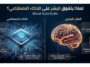 إنفوجرافيك تقني يقارن بين التفوق الإبداعي والإدراكي للعقل البشري مقابل القدرات الحالية لنماذج الذكاء الاصطناعي التي لم تصل لمرحلة النضج الكامل بعد.