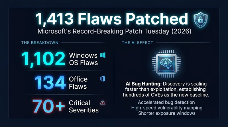Urgent Warning: Microsoft Shatters Records with 1,413 Patches—Including an Actively Exploited Windows Shell Flaw! - تفاصيل إضافية